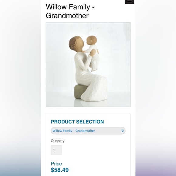 Grandmother Willow Tree Figurine - Picture 11 of 11